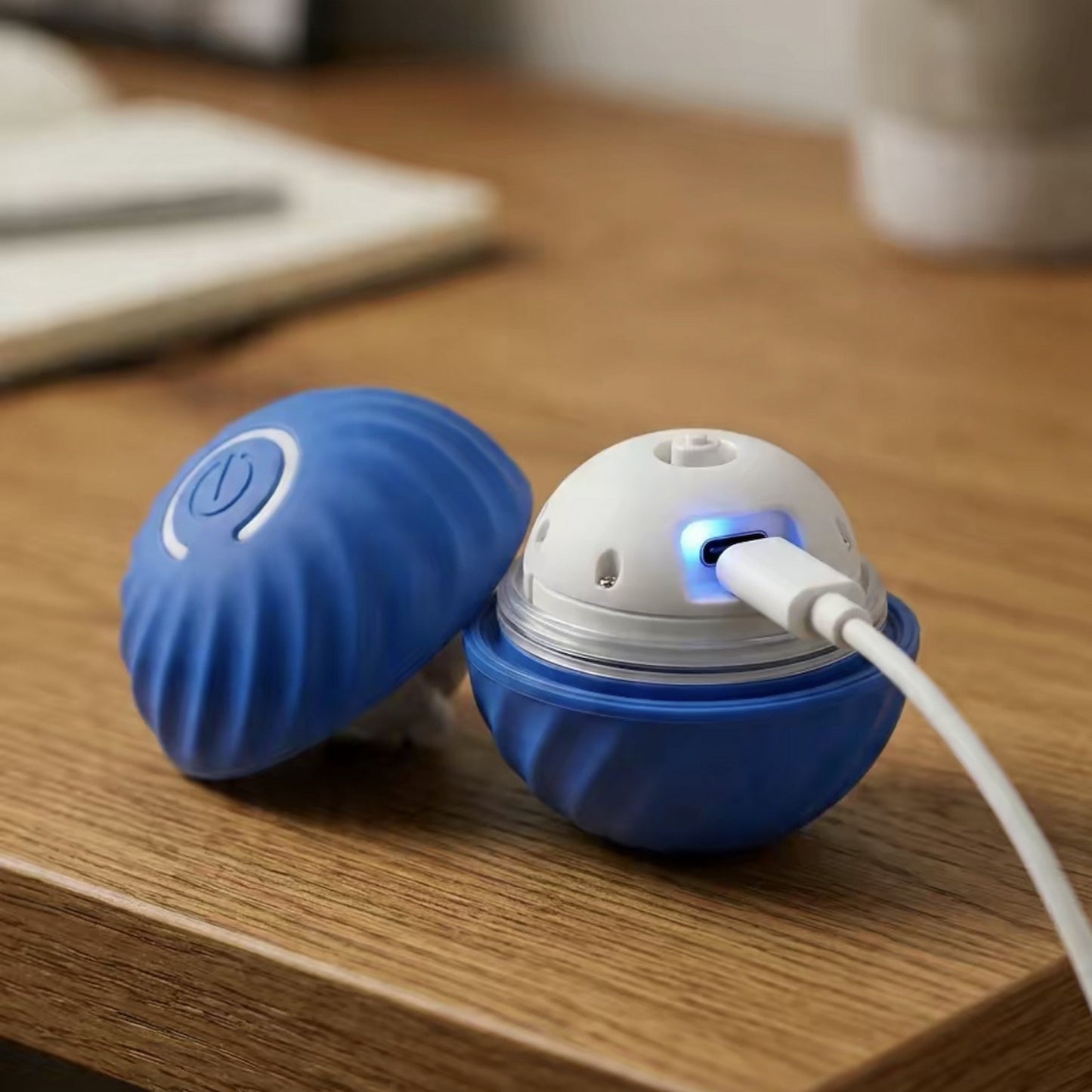 Smart Interaktiv Husdjursboll – USB-laddningsbar (Hund & Katt)