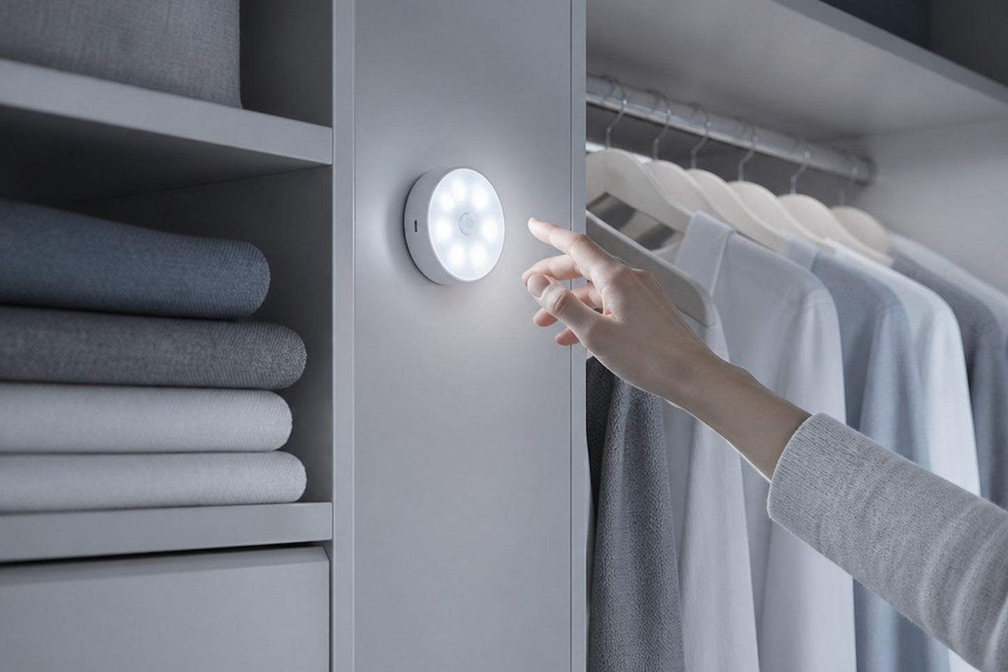 6-pack LED Rörelsesensorlampor